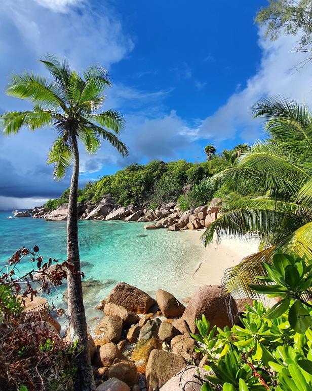 Sprungfoto Seychellen